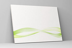 Obraz Zelená vlnovka 1467